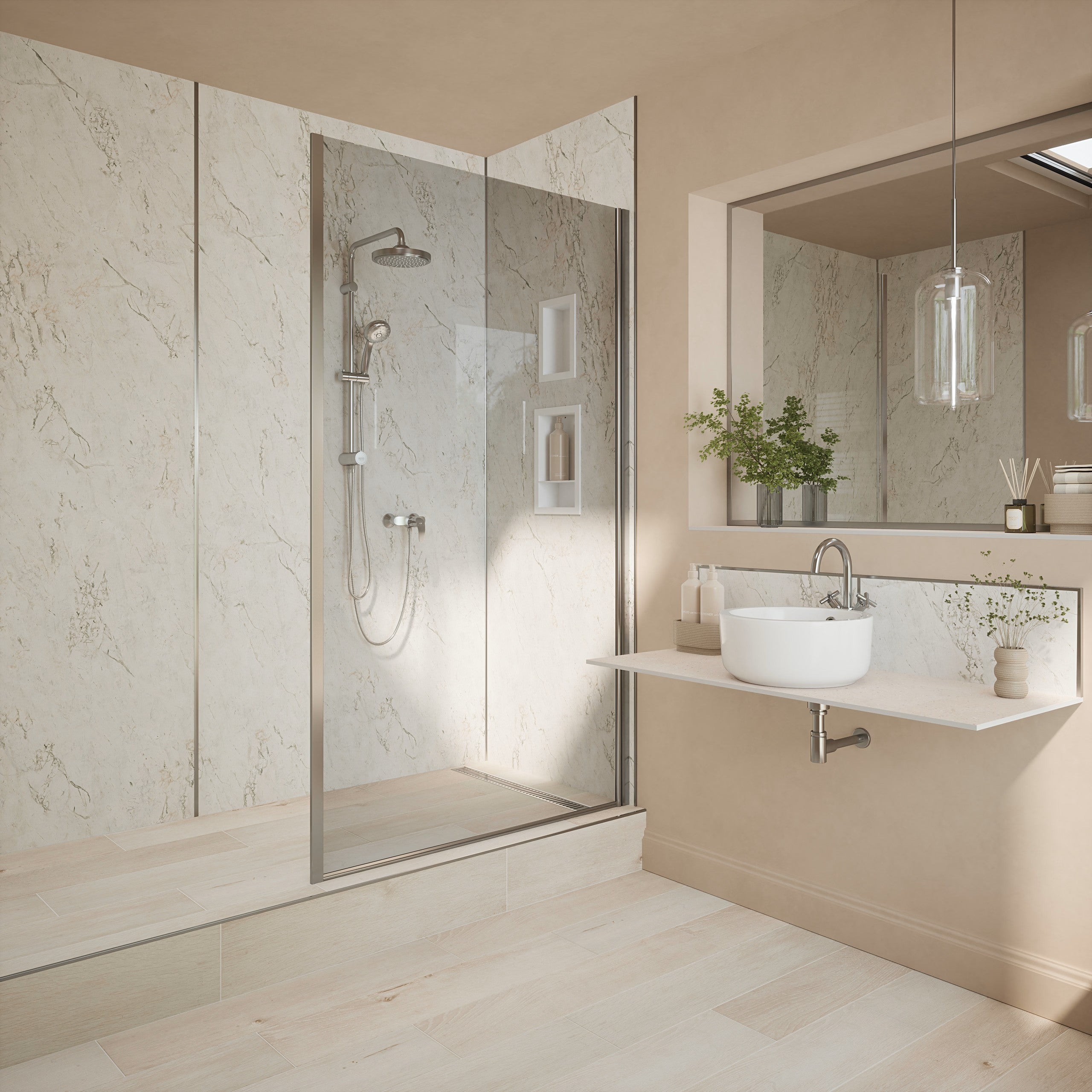 Bushboard Nuance Fusion Azul Marble – Bath & More UK