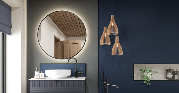 Blue Wall Panels