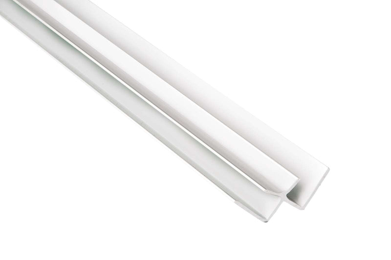 Fibo | White PVC Internal Profile Colour 110 - Art Nr. 163664