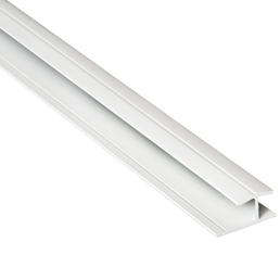 Fibo | White PVC H-Shape Stacking Profile Colour 110 - Art Nr 163676