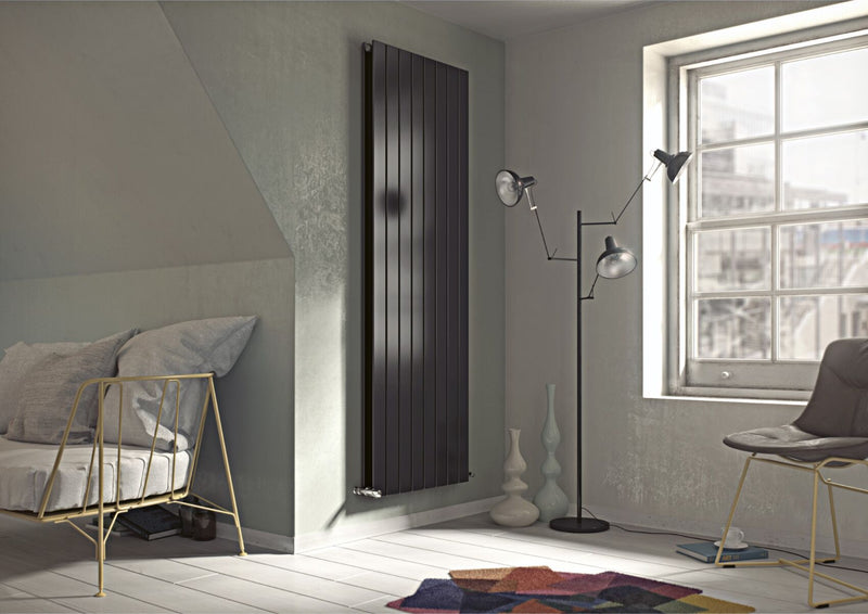 Eucotherm Mars Duo Vertical Radiator - Anthracite
