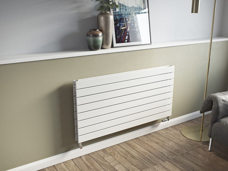 Eucotherm Mars Duo Horizontal Radiator - Silver