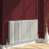 Reina Colona Horizontal Radiator - White