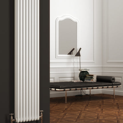 Reina Colona Vertical Radiator - White