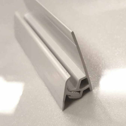 Wetwall - PVC 2-Part Shower & Bath Bottom Profile White