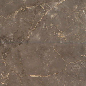 Fibo | Brown Marble Tile Wall Panel