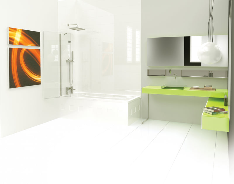 Kudos Inspire 2 Panel Outswing Bath Screen