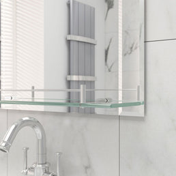 Savannah Mirror with Shelf | Eastbrook