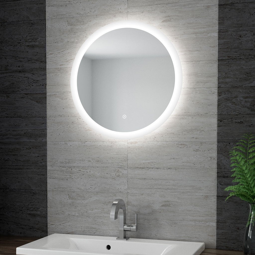 Ellera Circular LED Mirror Eastbrook | Cabinets & Mirrors – Bath & More UK