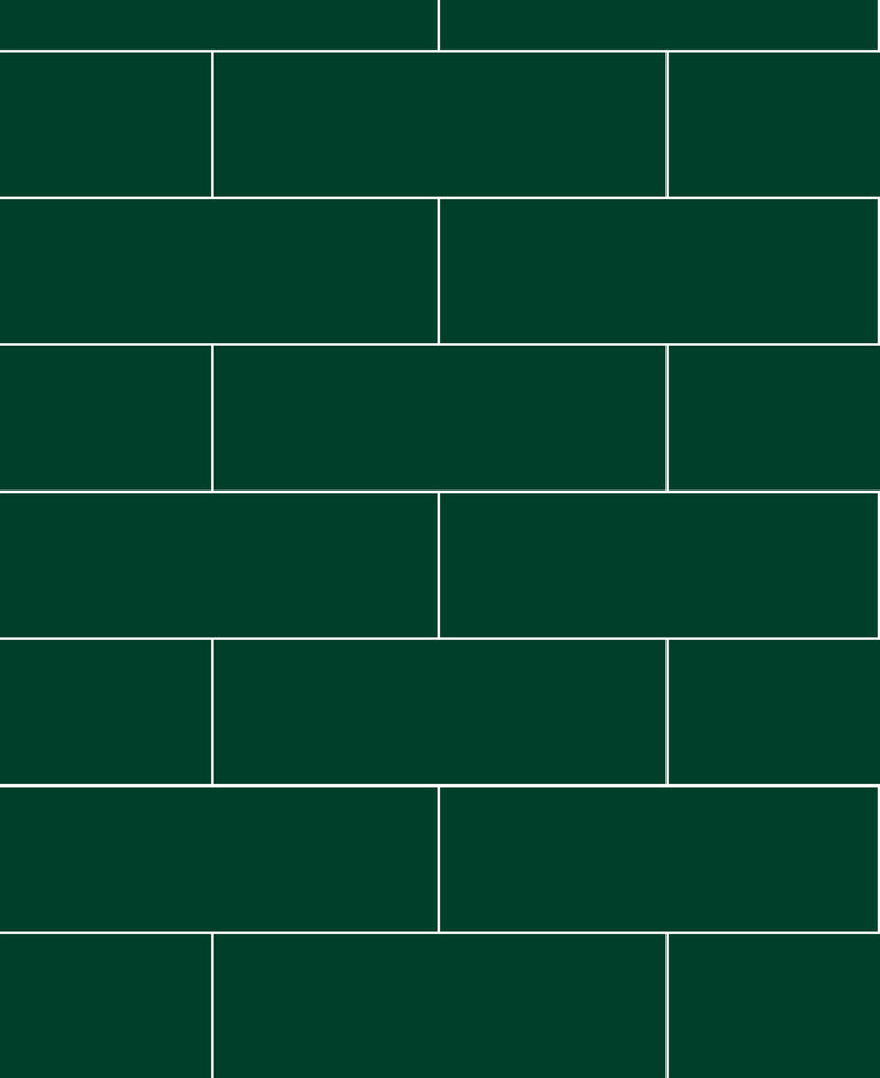 Fibo Metro tile bottle green high gloss