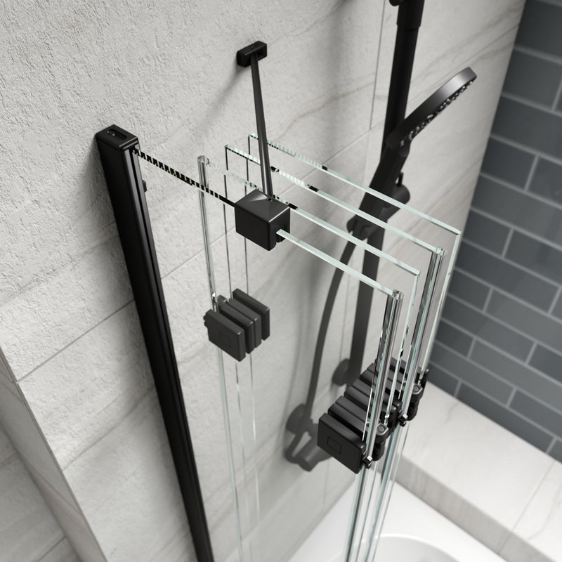 Kudos Inspire 4 Panel Compact Bath Screen