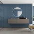 Fibo | Dusty Blue Metro Brick Tile Wall Panel