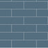 Fibo | Dusty Blue Metro Brick Tile Wall Panel