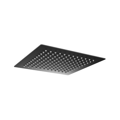 Eastbrook Square Shower Head 200mm - Matt Smooth Black