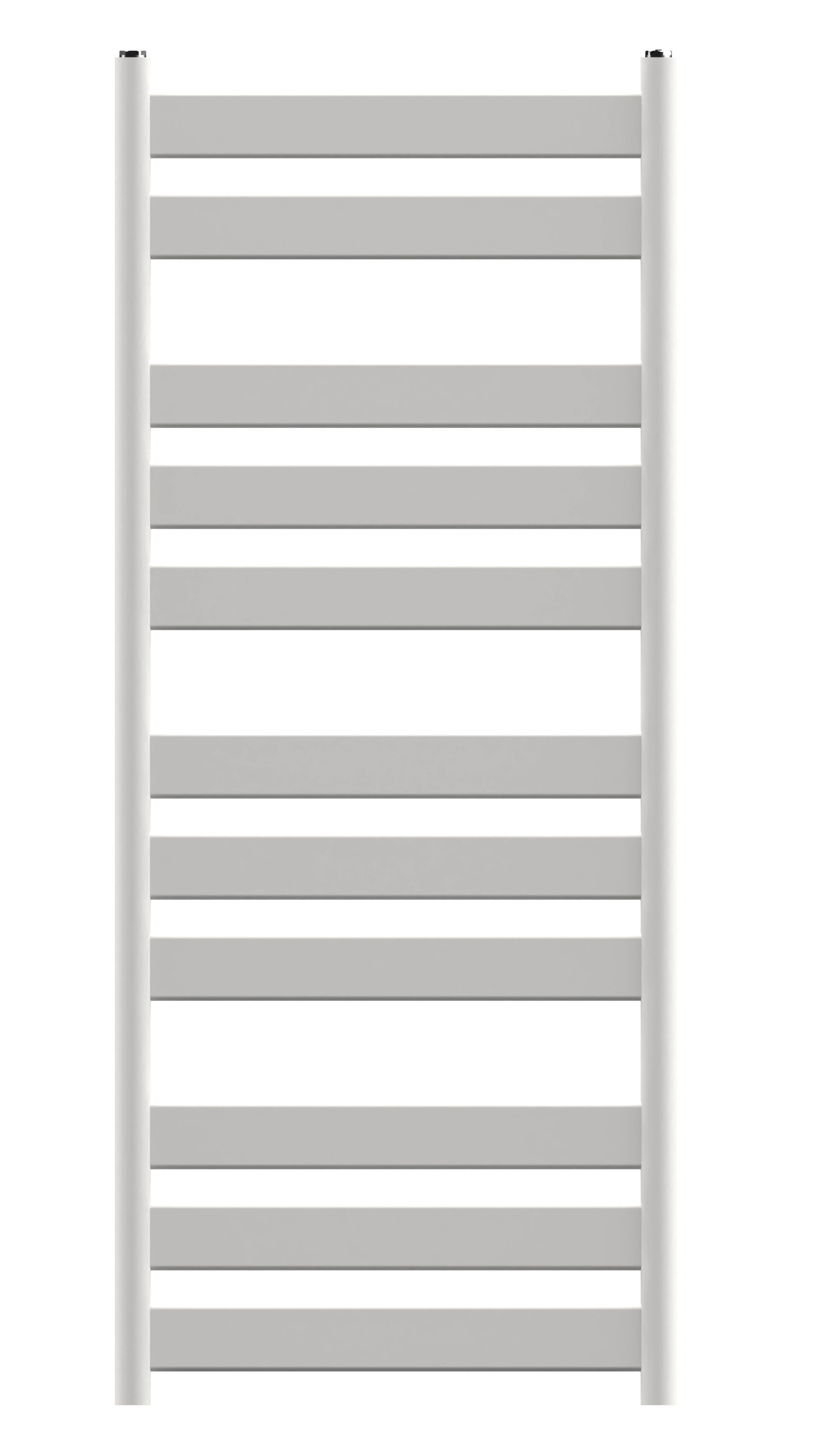Azor Radiator Redroom - Azor Towel Warming Radiator - White – Bath & More UK