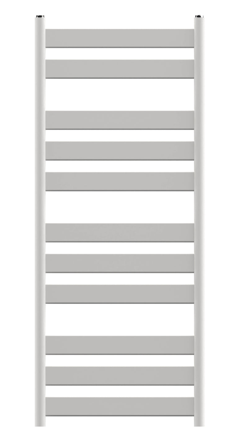 Azor Radiator Redroom - Azor Towel Warming Radiator - White – Bath & More UK