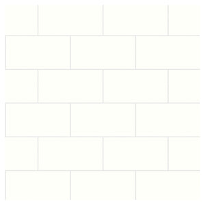 Alpine White Metro Tile | Multipanel Bathroom Wall Panels