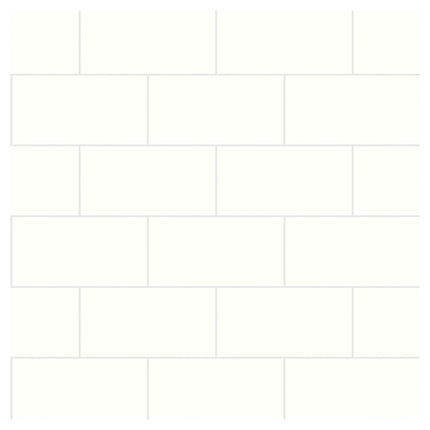 Alpine White Metro Tile | Multipanel Bathroom Wall Panels