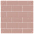 Antique Rose Metro Tile | Multipanel Bathroom Wall Panels