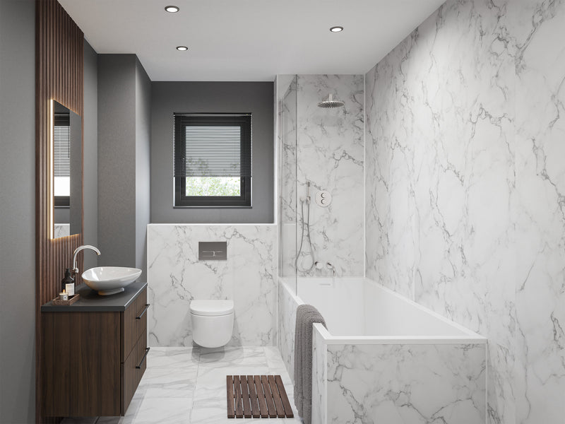 Mereva Wetlock Pure Marble Wall Panel