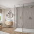 Silver Oak | Wetwall Mermaid Bathroom Wall Panels