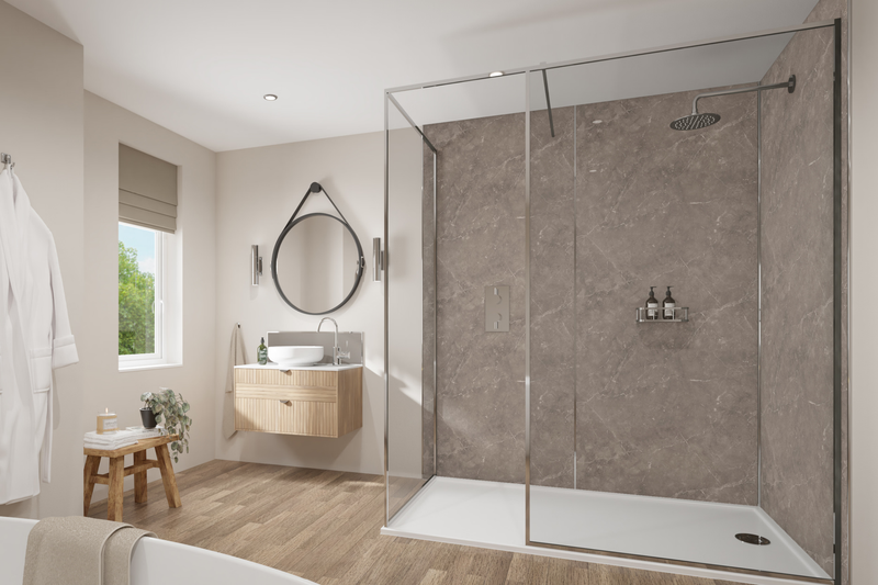 Marmo Venezia | Wetwall Mermaid Bathroom Wall Panels