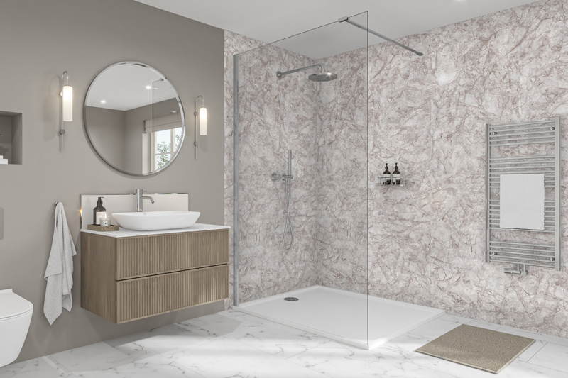 Natural Pietra Elite | Wetwall Bathroom Wall Panels
