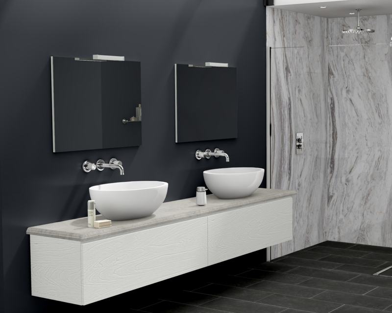 Bushboard Nuance Worktop Light Portland