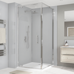 Urban Grey Alloy | Wetwall Bathroom Wall Panels