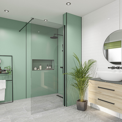 Seabreeze Green Alloy | Wetwall Bathroom Wall Panels