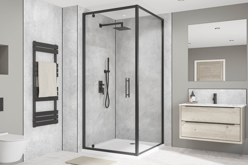 Fossil Stone Alloy | Wetwall Bathroom Wall Panels