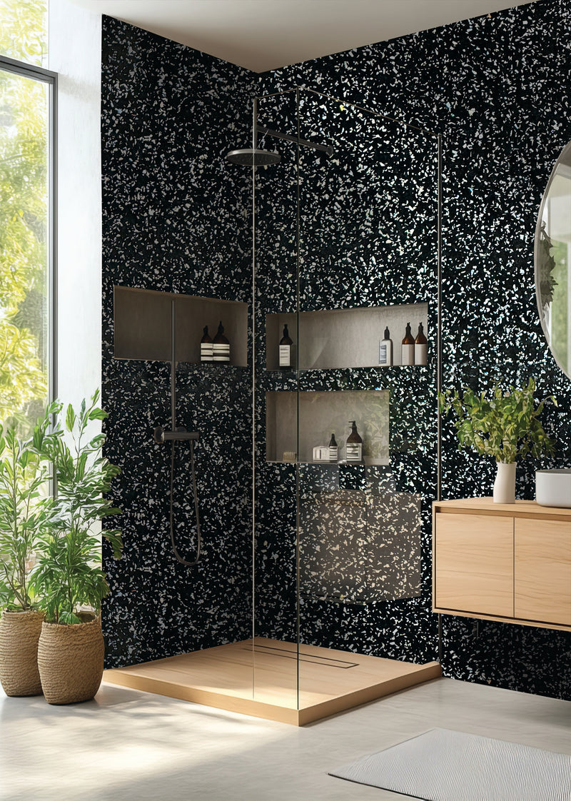 DuraPanel 5000 Black Sparkle Gloss