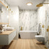 Calacatta Statuario | Wetwall Mermaid Bathroom Wall Panels