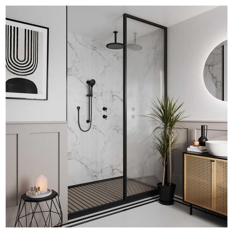 Calacatta Marble | Multipanel Bathroom Wall Panels