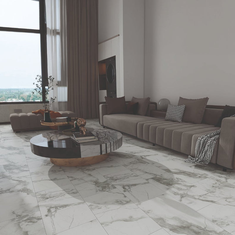 DuraPanel KlickerFloor Carrara White Marble