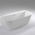 Mereva Cheswick D-Shape Freestanding Bath