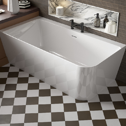 Mereva Cheswick Freestanding Corner Bath