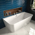 Mereva Cheswick D-Shape Freestanding Bath