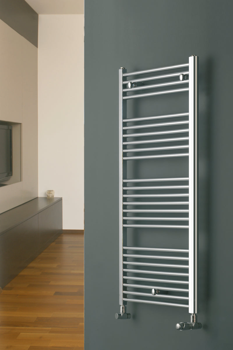 Eucotherm Chromo Straight Ladder Towel Radiator Vertical