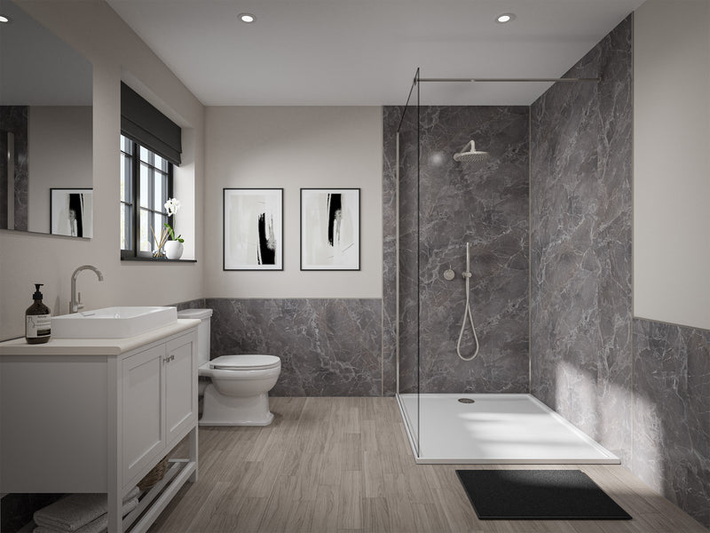 Mereva Wetlock Tempest Marble Wall Panel