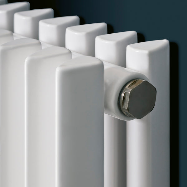 Eucotherm Corus Duo Vertical Radiator with Central Connection - White