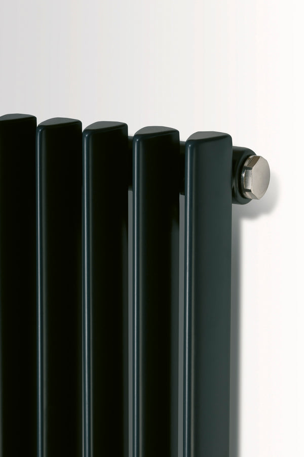 Eucotherm Corus Single Vertical Radiator with Central Connection - Anthracite