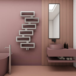 Carisa - Domino Stainless Steel Towel Radiator