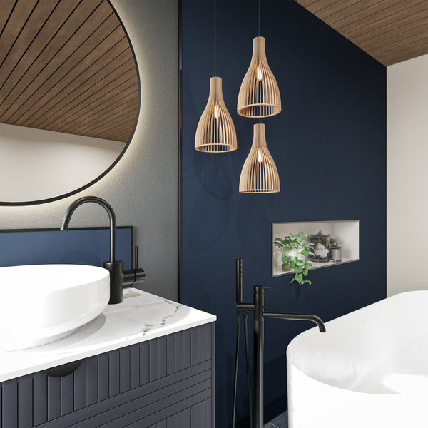 Deep Sea Blue Alloy | Wetwall Bathroom Wall Panels