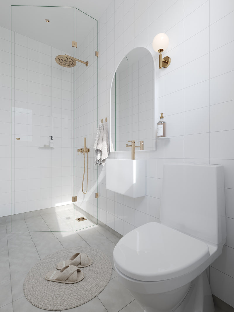Fibo | Denver White Tile Wall Panel