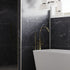 Fibo | Black Marble Tile Effect Panel