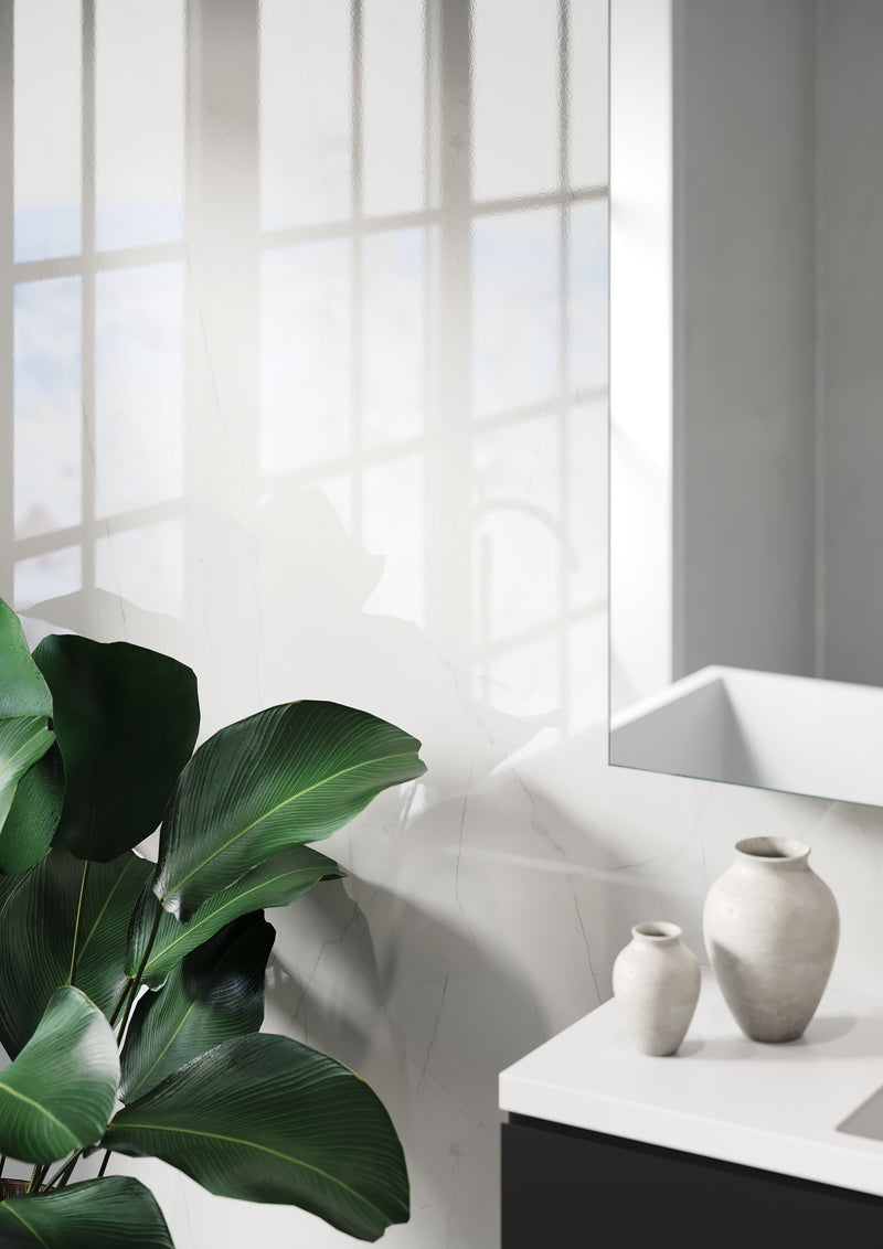 Fibo | Bright Marble Wall Panel