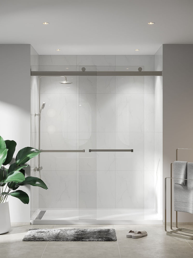 Fibo | Bright Marble Gloss Tile Effect Panel