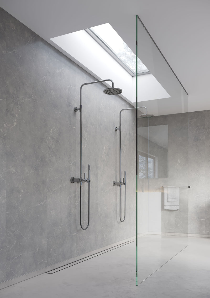 Fibo | Grey Marble Wall Panel
