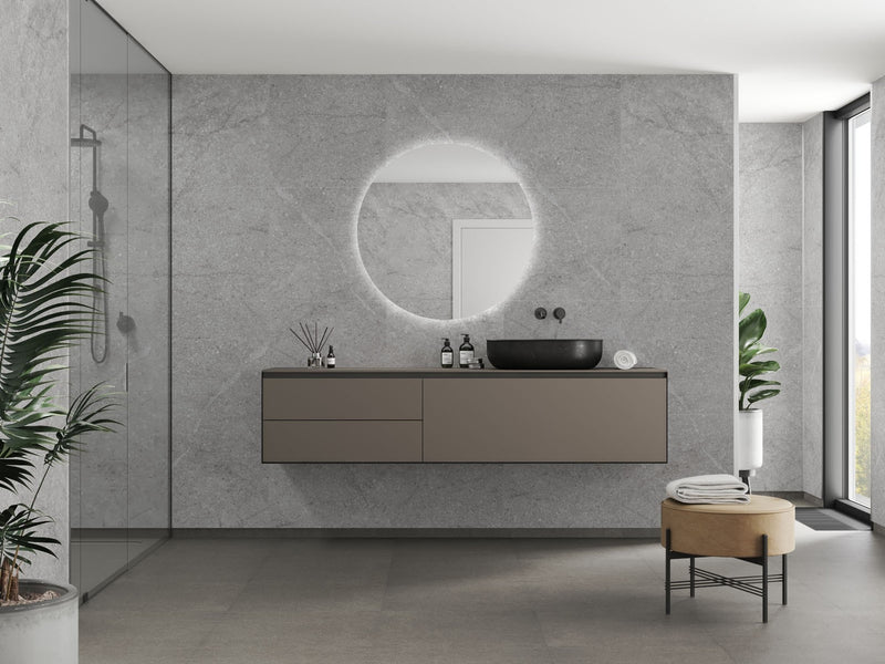 Fibo | Polished Stone Tile Wall Panel